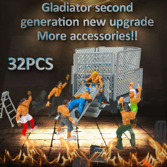 Toy Dolls color Gladiator Arena Set