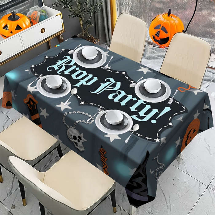 Halloween tablecloth decoration size 90 x 140cm or 35.43 x 55.11inch