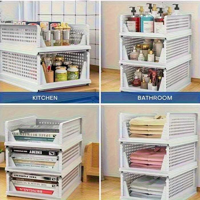 Storage And Organizationcolor White Size 4 Piece Set