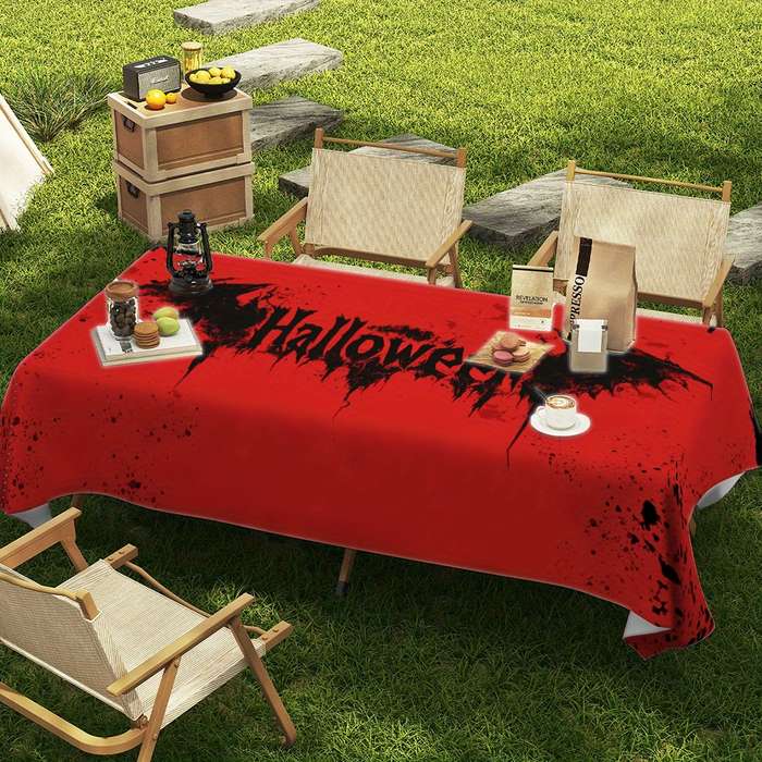 Halloween tablecloth decoration size 140x180cm