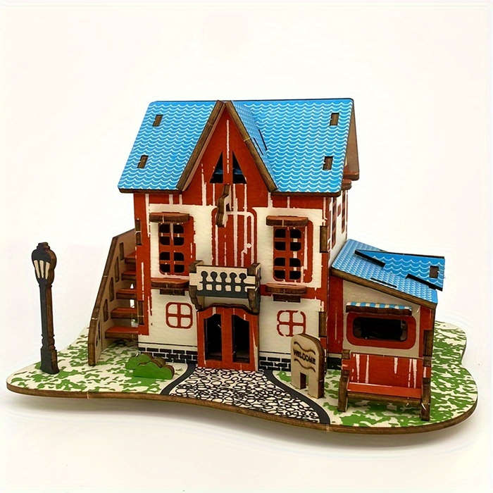 Building Toy Architectural Model Toy Set Model A 01