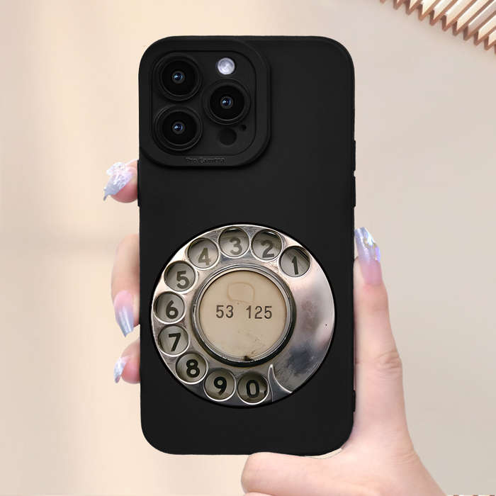 1Pc Black For iPhone 7 Plus 8 Plus Phone Case Phone Cover