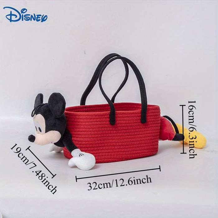 Storage And Organizationcolor Mickey Flying Basket  32 X 19 X 16  Quantity 1Pc