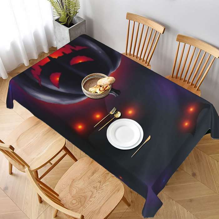 Halloween tablecloth decoration color Colorful size One Size