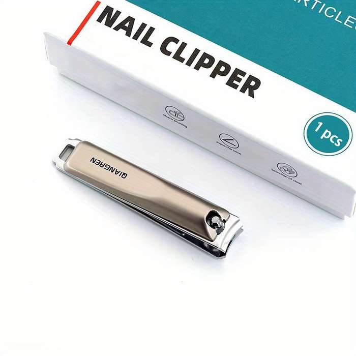 1pc Carbon Steel Nail Clippers with Concave Blade Stainless Steel Nail Clipper for Toenails H