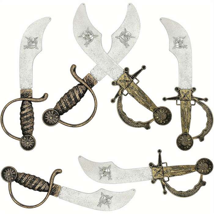 Toy Weapons Quantity 6Pcs