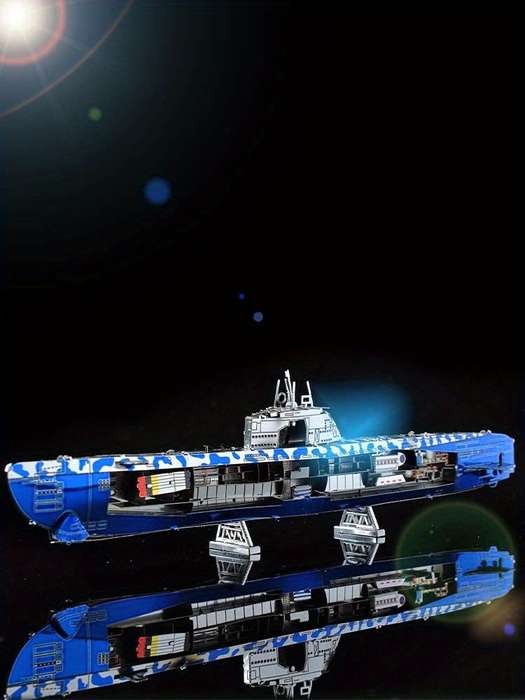 3D Jigsaw Puzzle Model Ship Color Variant