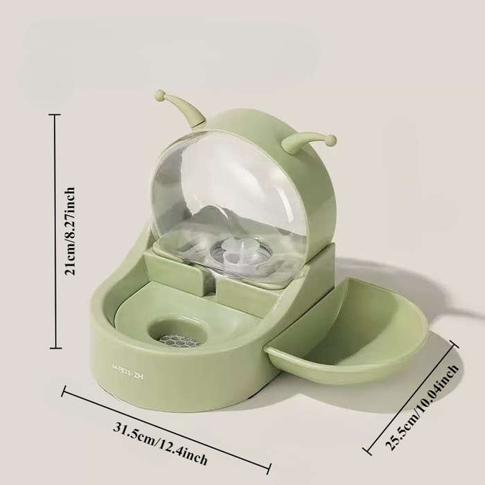 Pet Supplies Color Green Water Dispenser
