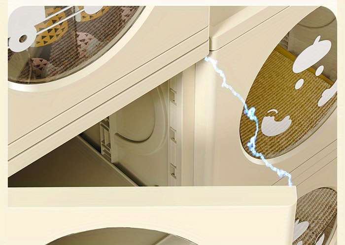 Storage And Organizationcolor White Size 2 Layer