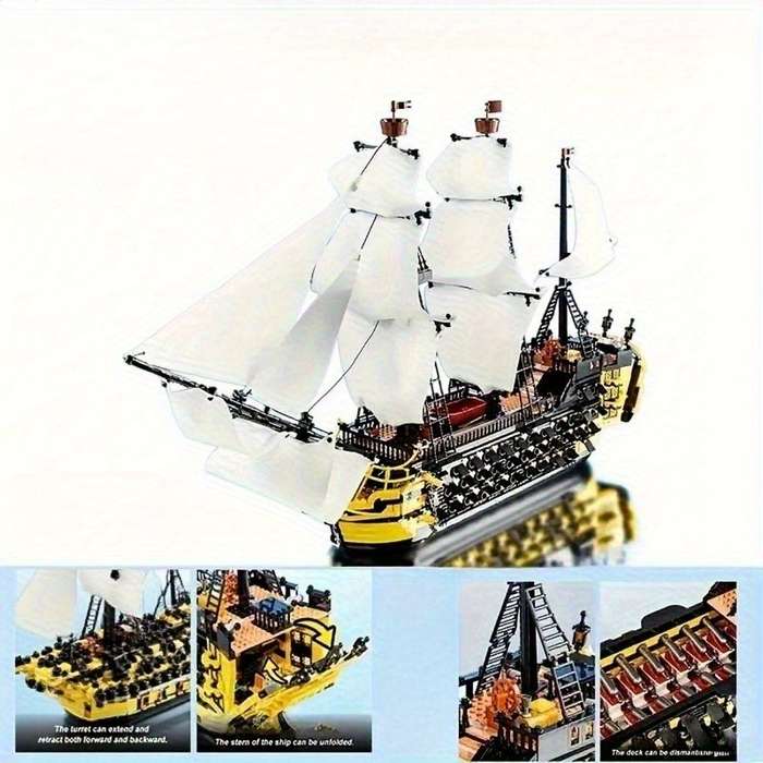 3D Jigsaw Puzzle Model Ship