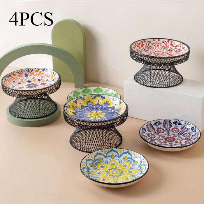 Pet Supplies Color Random Color Plate Quantity 4Pcs