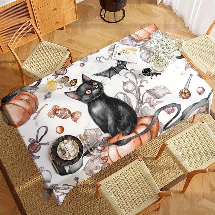 Halloween tablecloth decoration size 90x140cm or 35.43x55inch