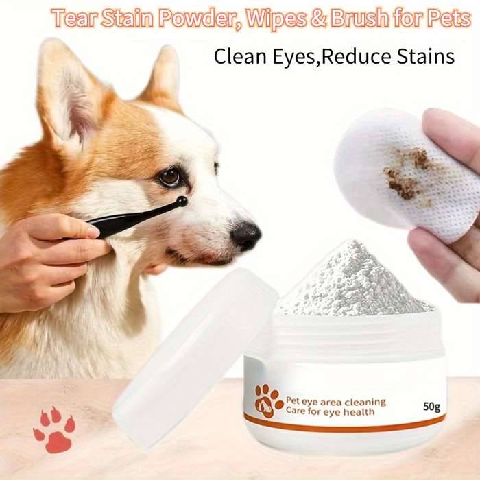 Pet supplies Quantity Pet Tear Stain Cleaner Two    Piece Set
