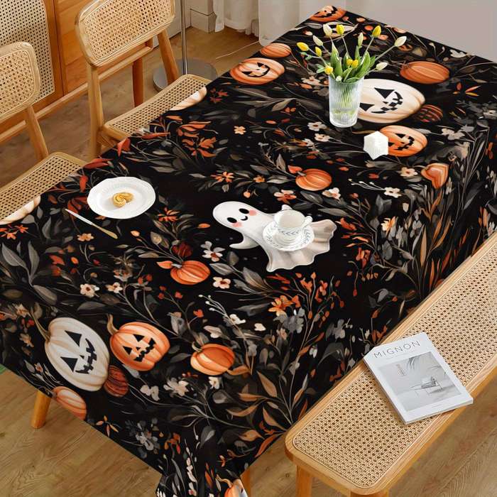 Halloween tablecloth decoration size 180 x 140CM