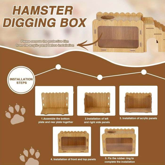 Pet Supplies Quantity Hamster Exploration House
