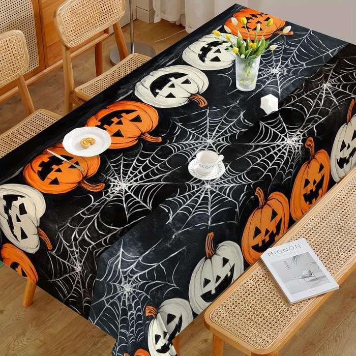 Halloween tablecloth decoration size 180 x 140CM