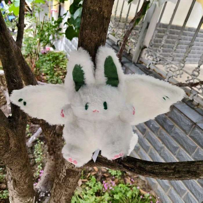 Toy Dolls color Pink Model Bat Flying Hare