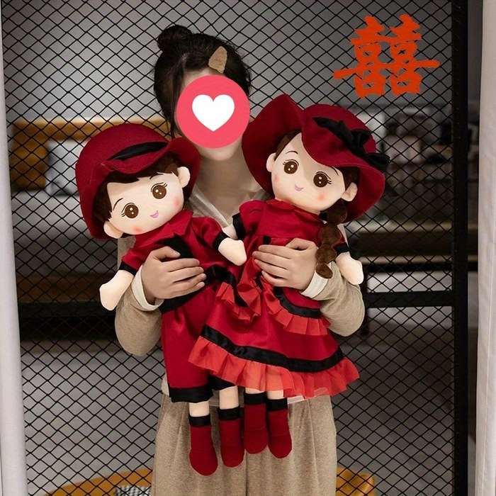 Toy Doll color red dolls Quantity 2pcs
