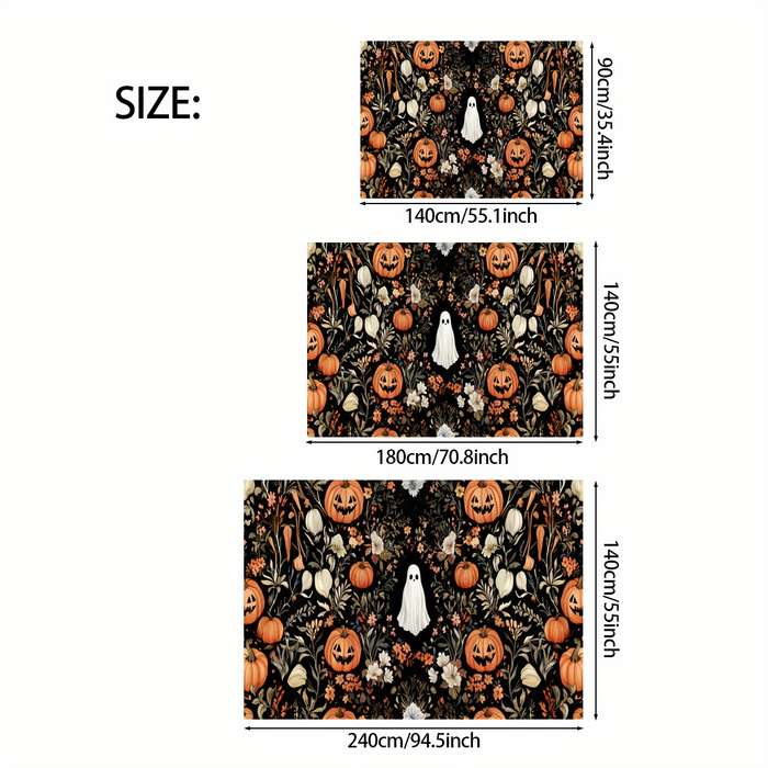 Halloween tablecloth decoration size 180 x 140CM
