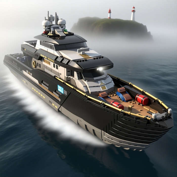 3D Jigsaw Puzzle Model Ship