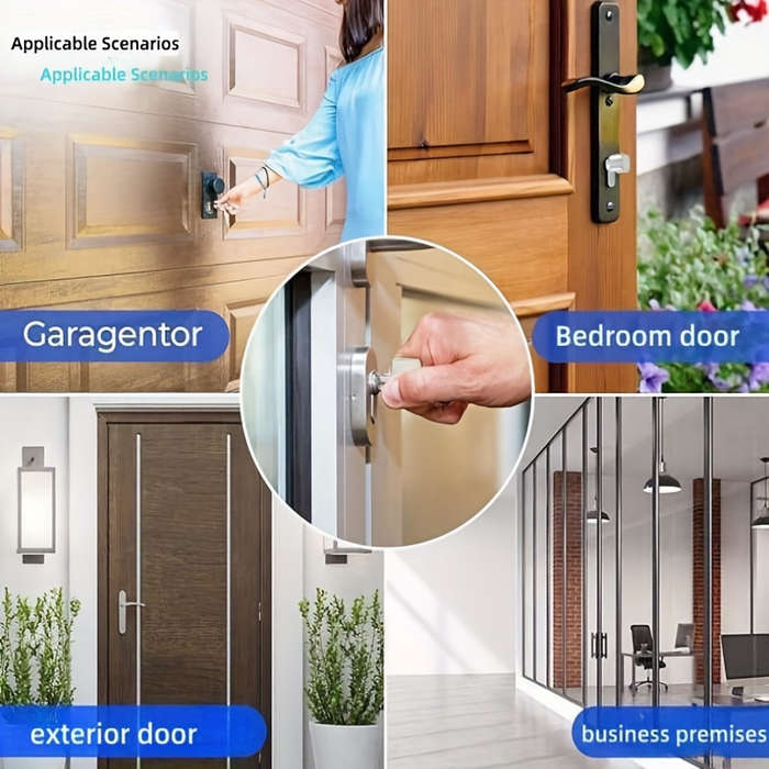 Lock Color Stainless Steel Color Size 2Pcs