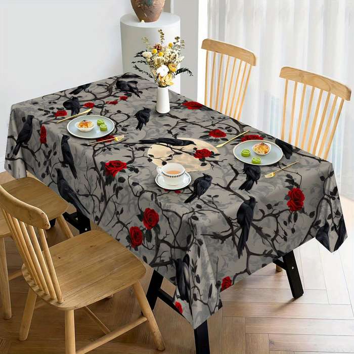 Halloween tablecloth decoration size 180 x 140CM