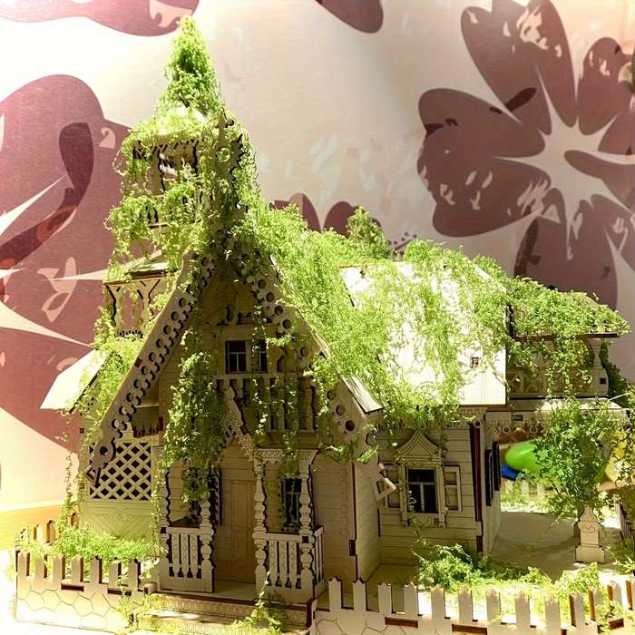 Building Toy Architectural Model Toy Set Model Ruins Of Old Houses