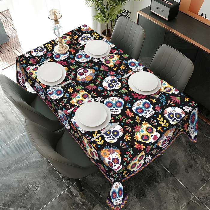 Halloween tablecloth decoration size 35.4 x 55.1inch 90 x 140cm