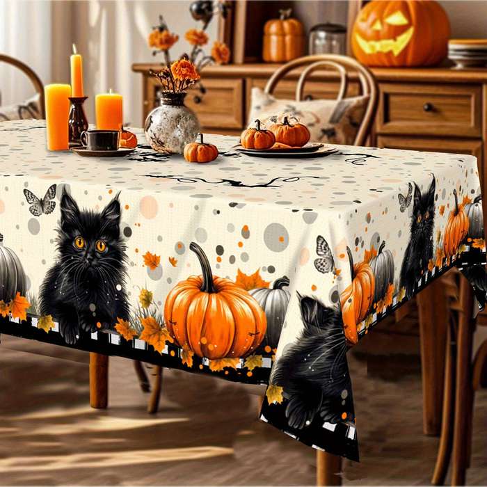 Halloween tablecloth decoration size 150 x 150cm