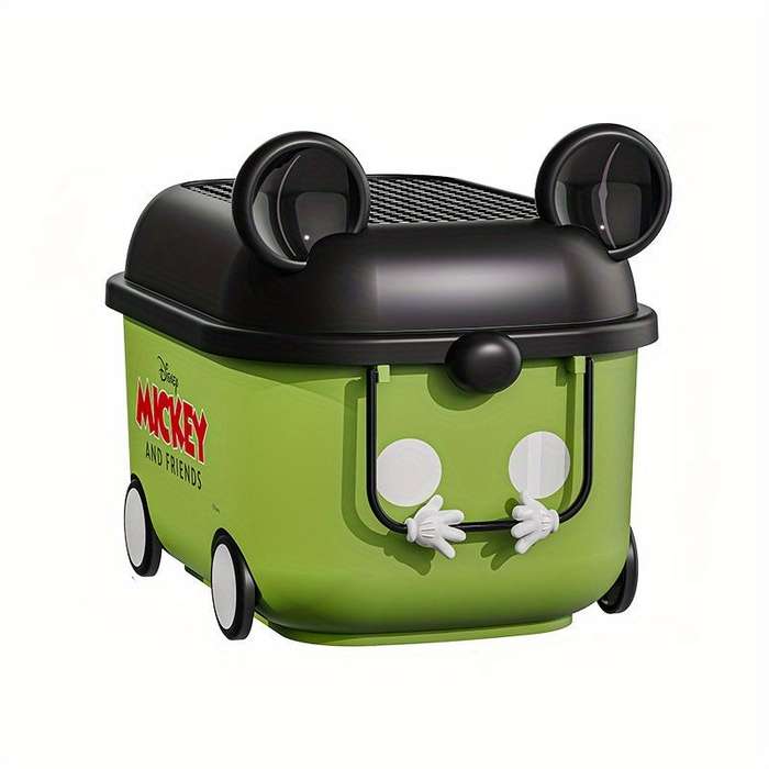 Storage And Organizationcolor Black Green Mickey Can Ride Can Slide