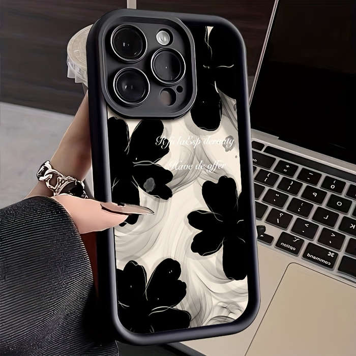 1Pc Black For iPhone 7 Plus 8 Plus Phone Case Phone Cover