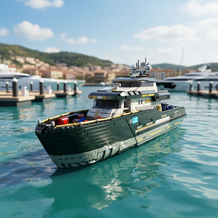 3D Jigsaw Puzzle Model Ship