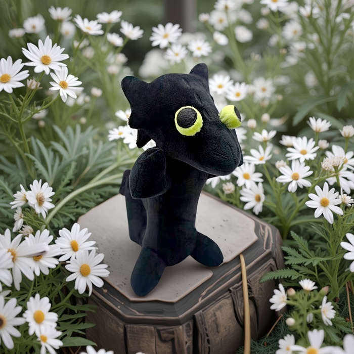 Toy Dolls Items Cute Little Black Dragon