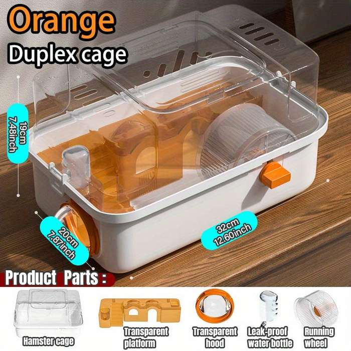 Pet supplies color 32 Hamster Cages  Standard Set  Orange