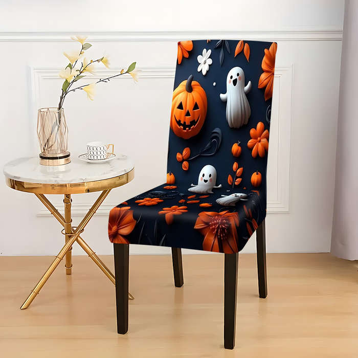 Halloween tablecloth decoration size 7pcs 6pcs Chair Covers add 1pc Tablecloth 140 x 210cm