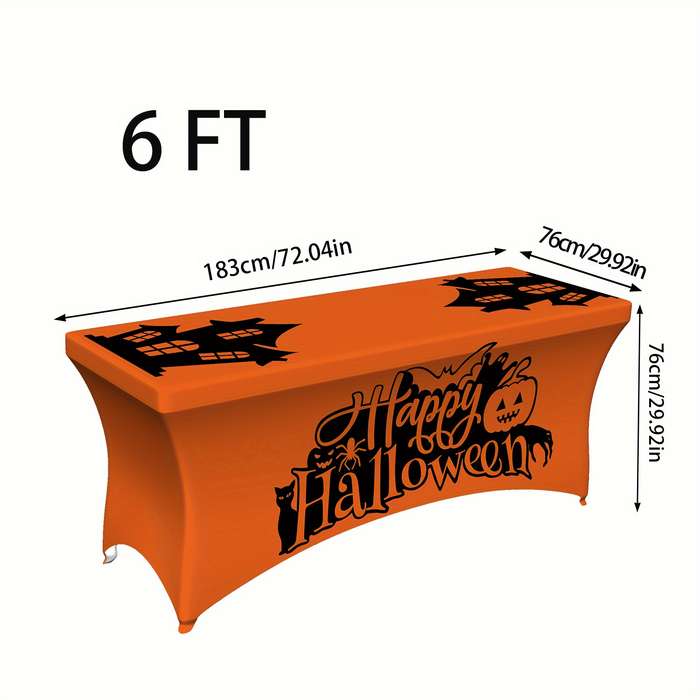 Halloween tablecloth decoration size 4FT