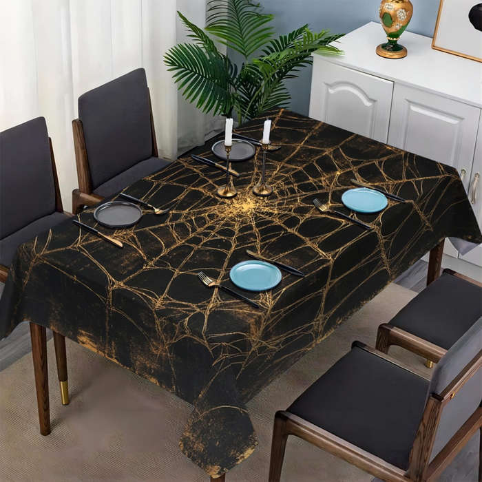 Halloween tablecloth decoration size 140 x 200