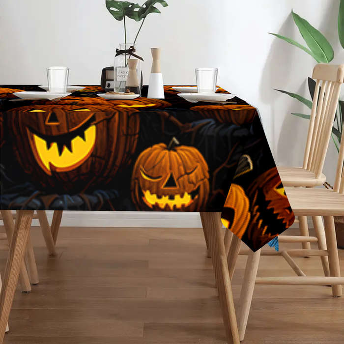 Halloween tablecloth decoration size 140cm x 180cm or 55.12in x 70.87in