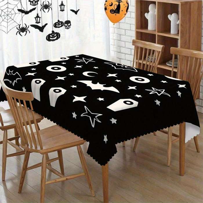Halloween tablecloth decoration size 152cm x 152cm or round