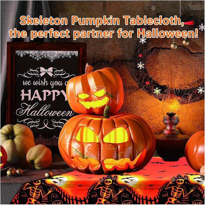 Halloween tablecloth decoration Model Halloween Haunted House Tablec