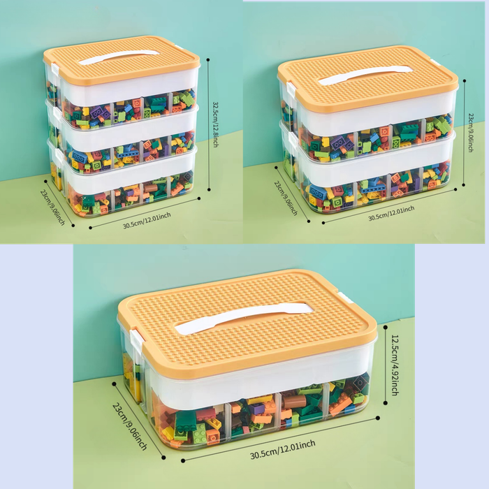 Storage And Organizationitems Flexible Golden Three Layer