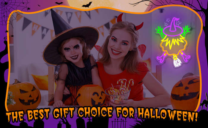 Halloween Decorations Color Witch Black