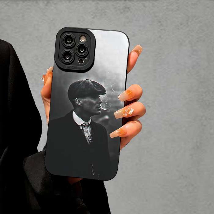 1Pc Black For iPhone 7 8 Se2 Se3 Phone Case Phone Cover
