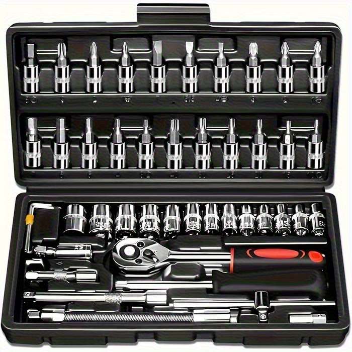 Screwdriver Bit Tool Set Color Green Set Of 46 Size 46Dkn469 126And Sadhfi