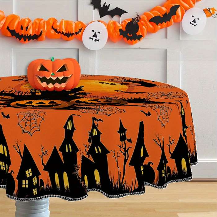 Halloween tablecloth decoration size 140 x 220cm