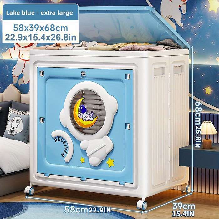 Storage And Organizationcolor Light Blue Size Extra Large Storage Box