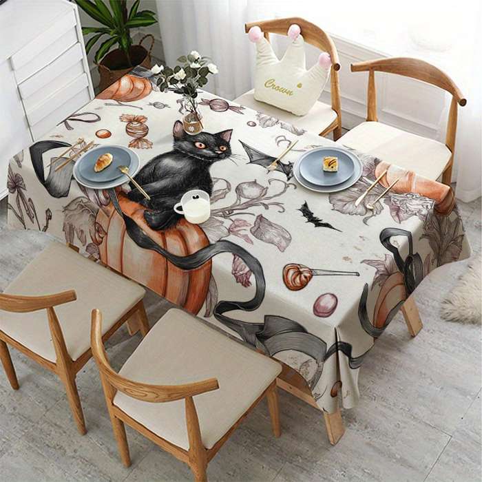 Halloween tablecloth decoration size 90x140cm or 35.43x55inch
