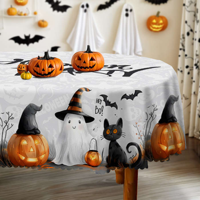 Halloween tablecloth decoration size Round 152.4152.4cm