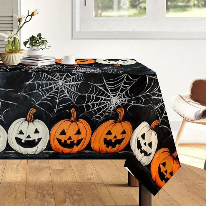 Halloween tablecloth decoration size 180 x 140CM