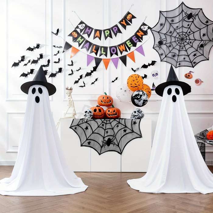 Halloween Decorations Model Pumpkin Lantern  Add   Branches